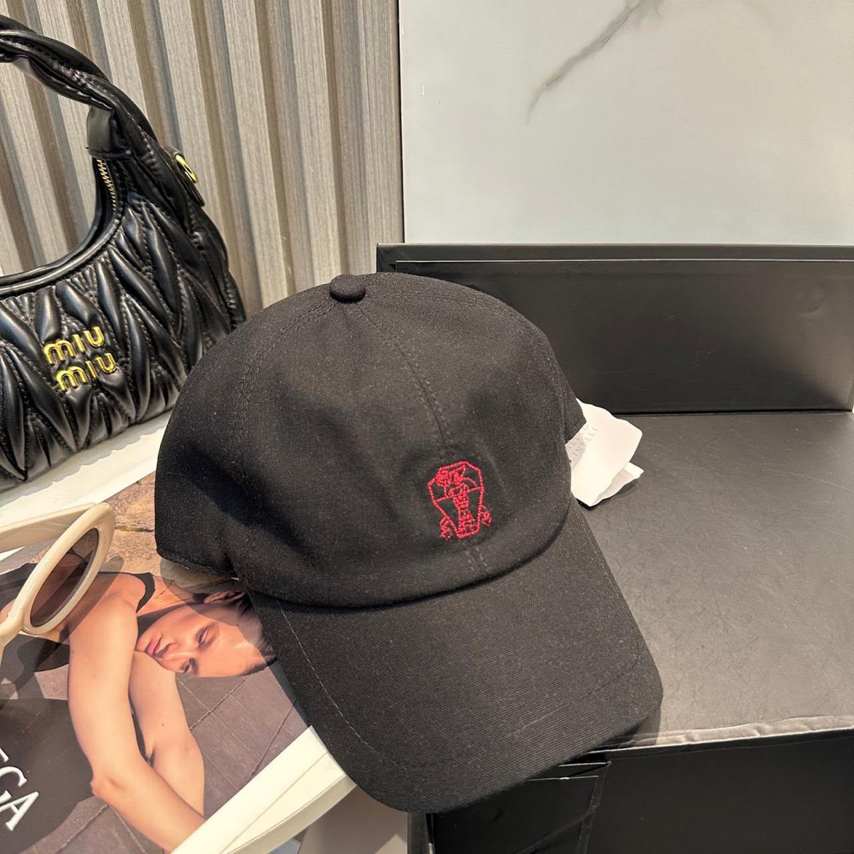 Brunello Cucinelli Cap - Black