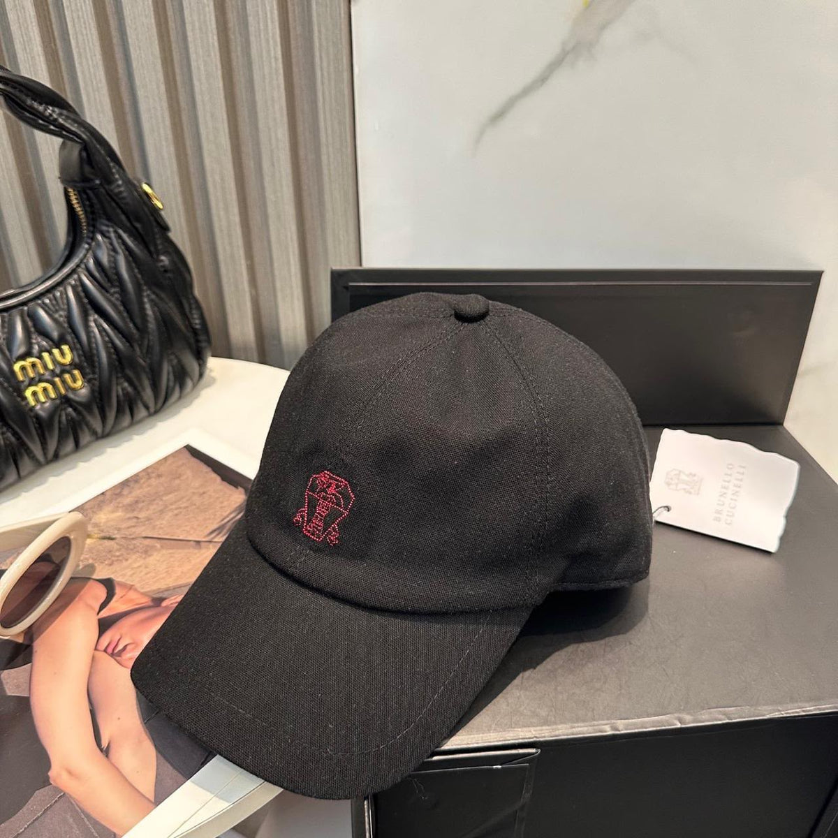 Brunello Cucinelli Cap - Black