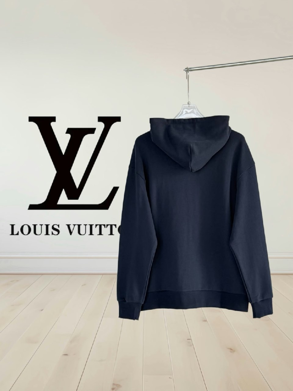 Louis Vuitton Pullover Hoodie - Navy
