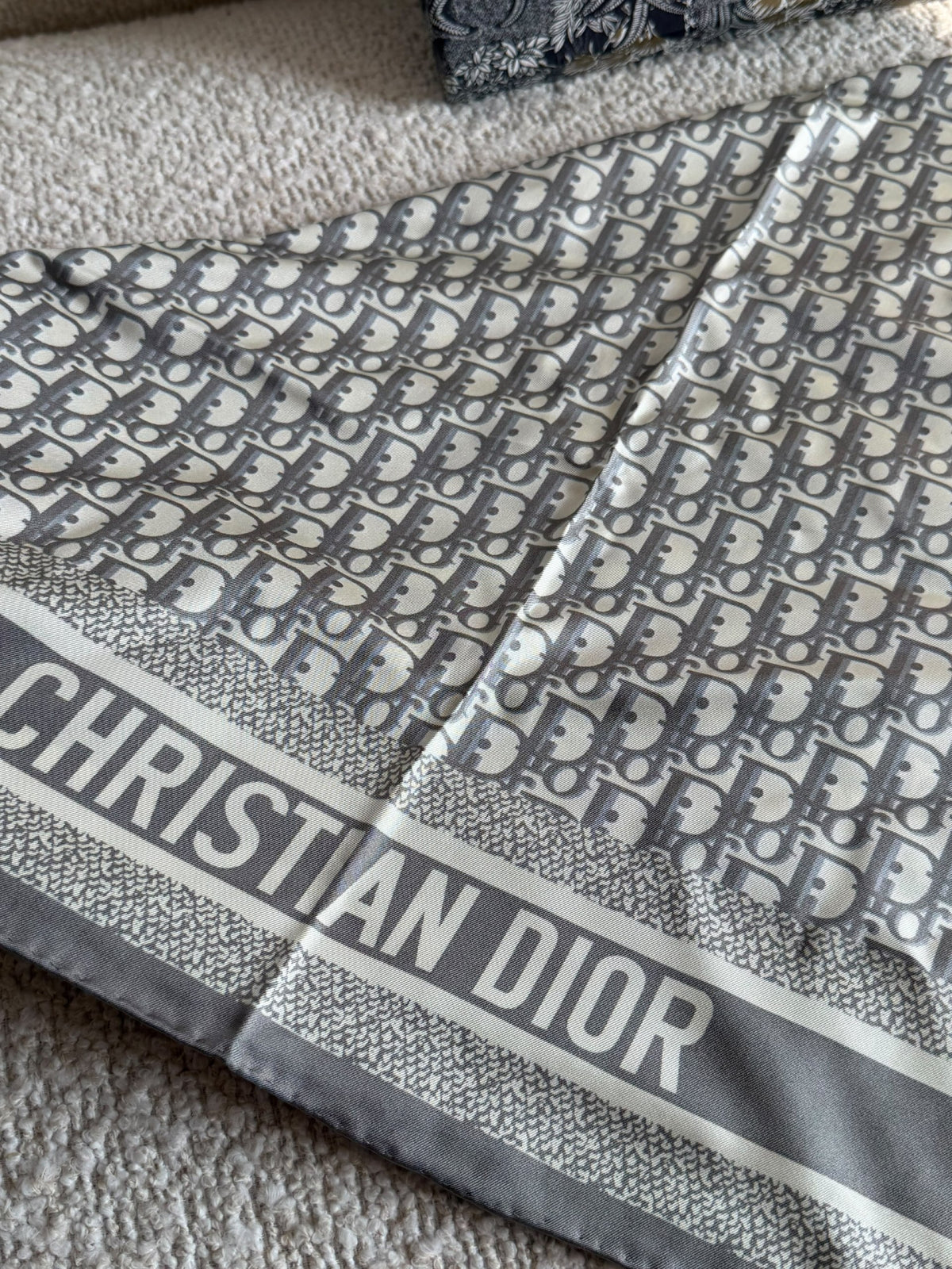 Dior Scarf - Grey