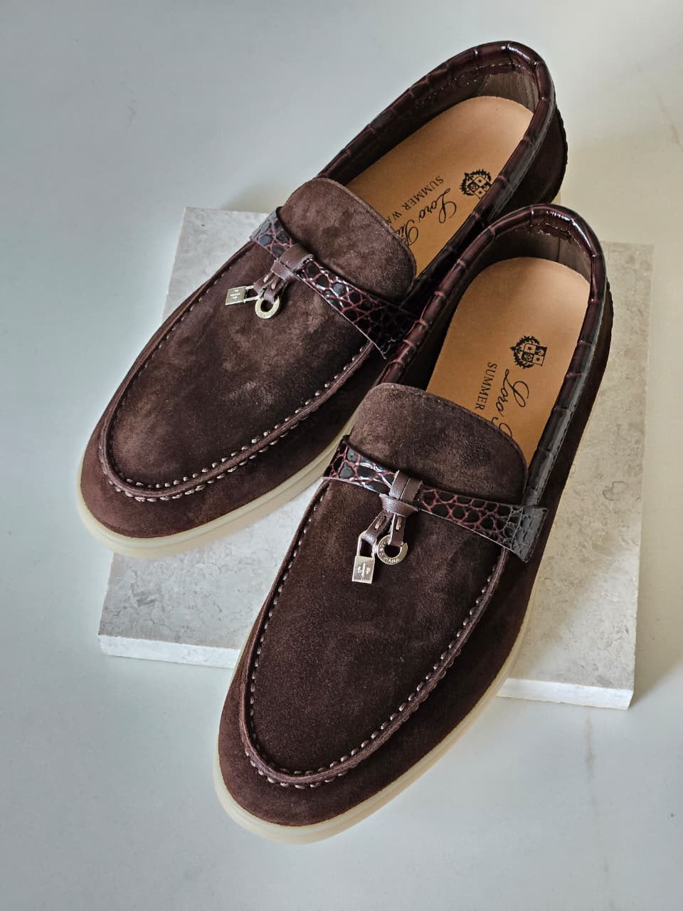 Loro Piana Mule - Brown