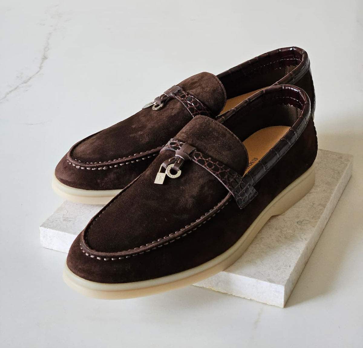 Loro Piana Mule - Brown
