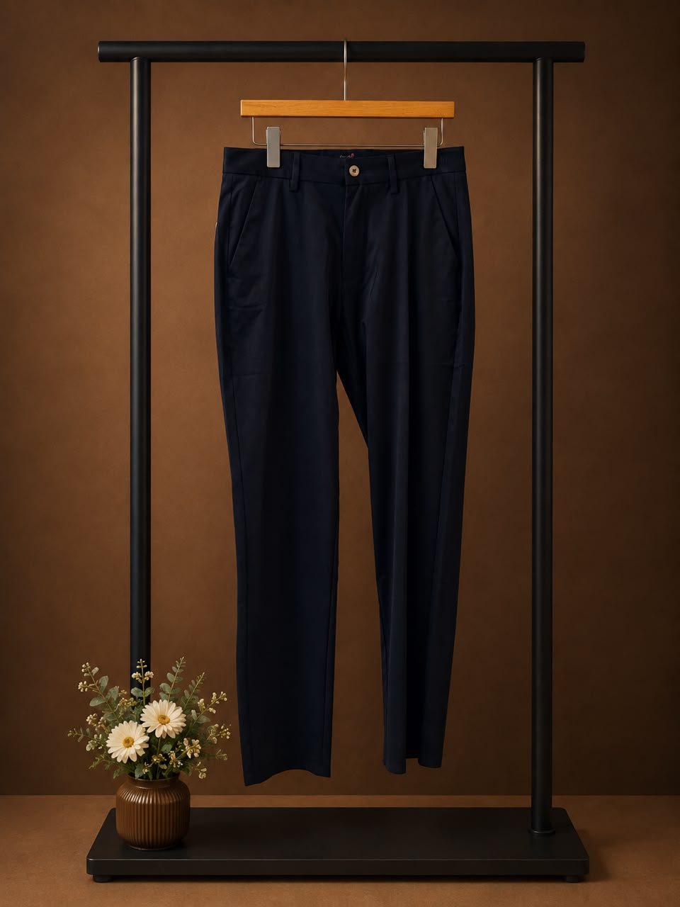 Hermes Pleated Pants - Navy