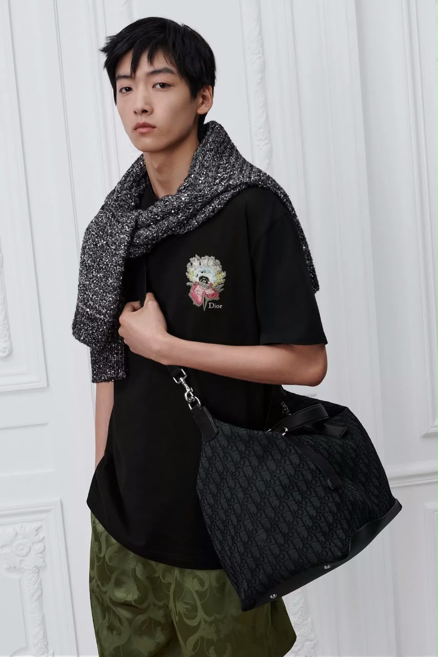 Christian Dior Jett Travel Bag - Black