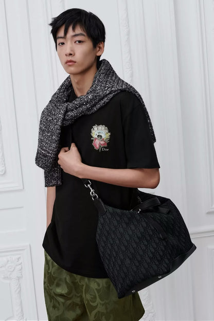 Christian Dior Jett Travel Bag - Black