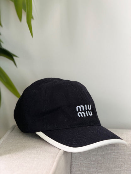 Miu Miu Cap - Black