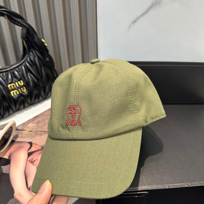 Brunello Cucinelli Cap - Green