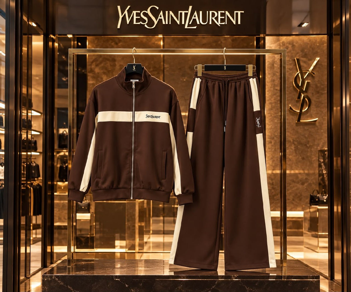 YSL Tracksuit - Brown