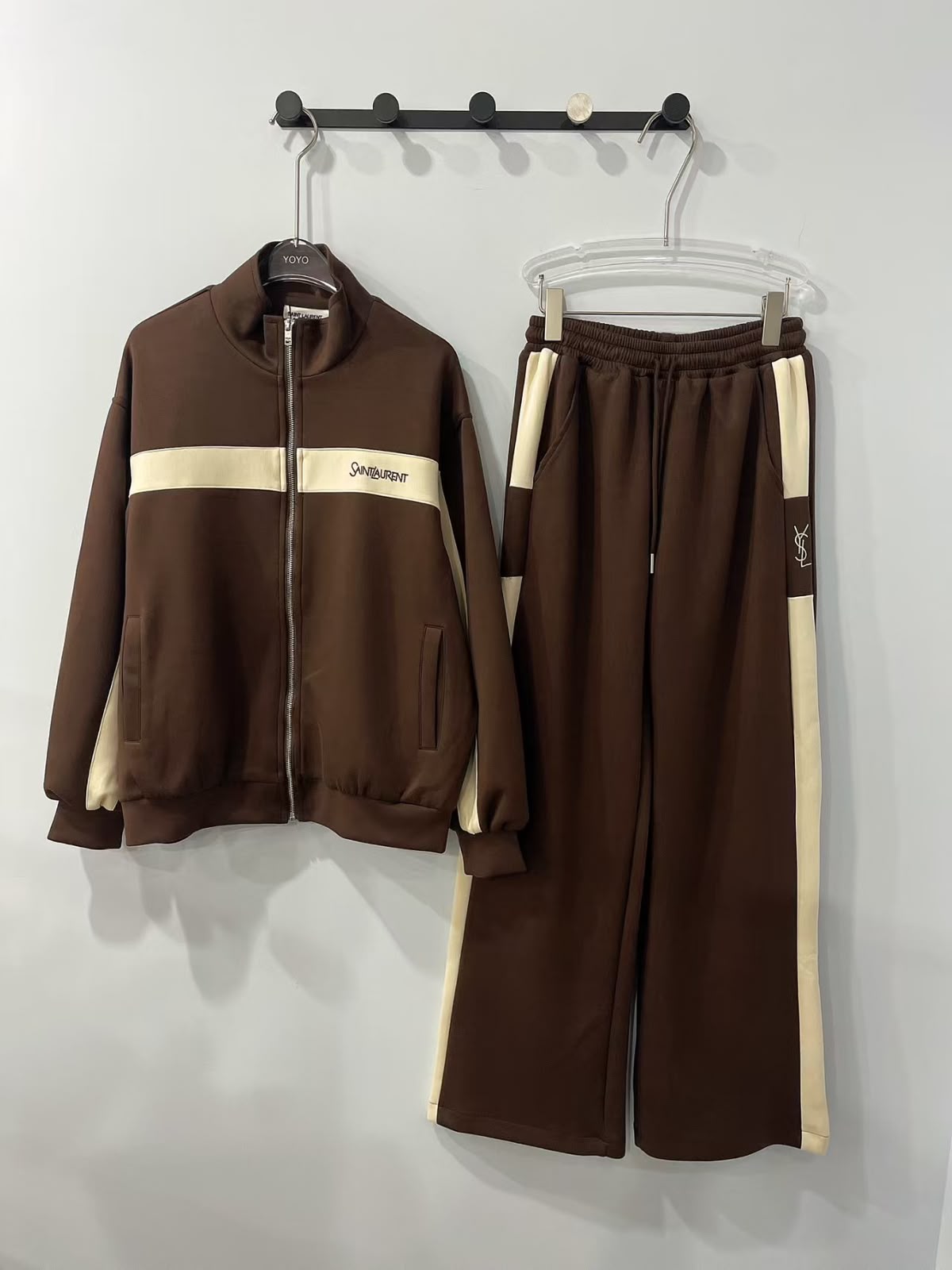 YSL Tracksuit - Brown