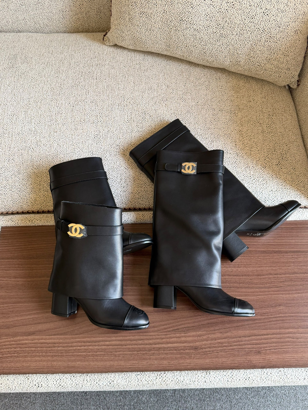 Chanel Boots - Black