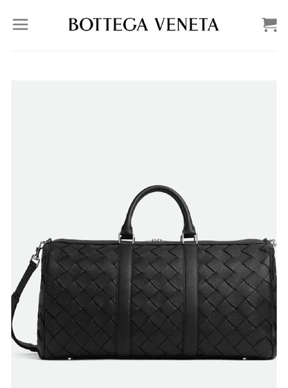 Bottega Veneta Travel Bag - Black