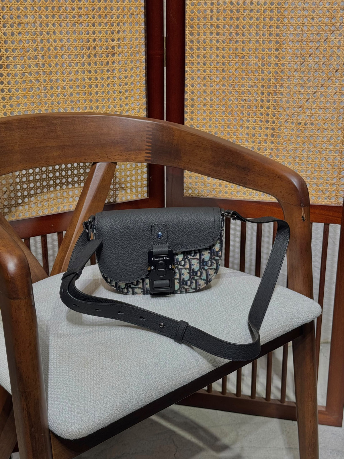 Dior Crossbody Bag - Black Monogram