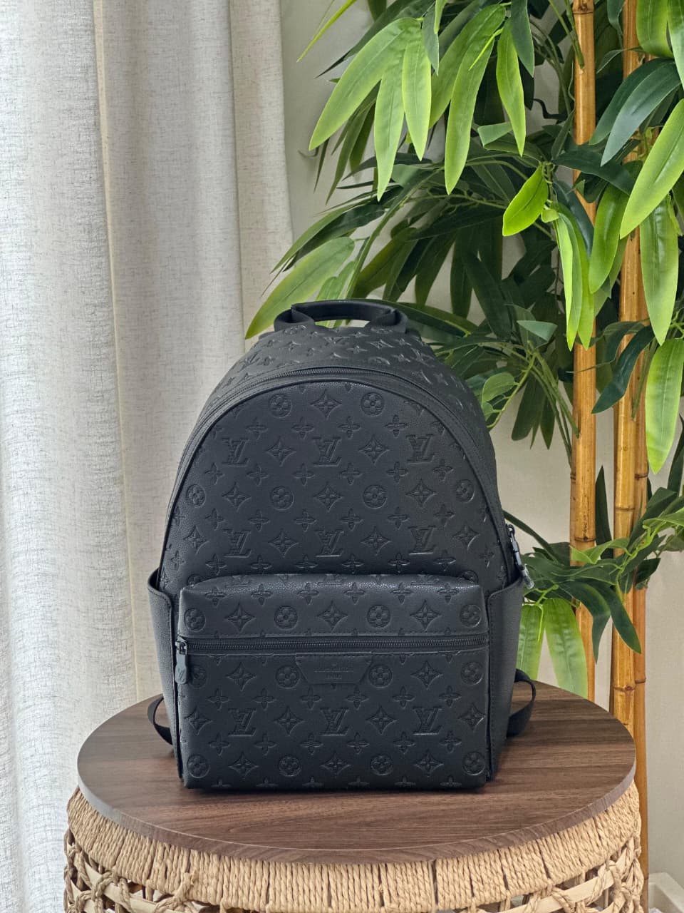 Louis Vuitton Backpack - Black Embossed