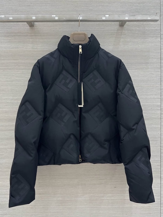 Fendi Puffer Jacket - Black