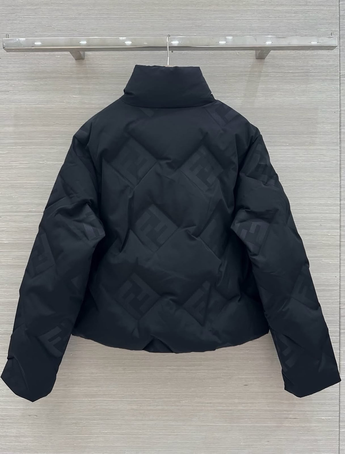 Fendi Puffer Jacket - Black