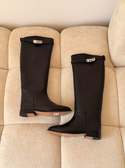 Hermes Boots - Black