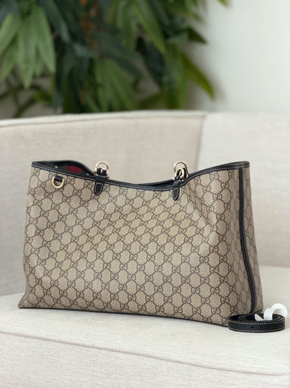 Gucci Shoulder Bag - Beige & Black
