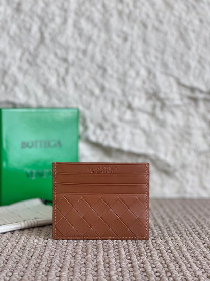 Bottega Veneta Card Holder - Green, Burgundy, Beige, Light Green, Navy, Brown