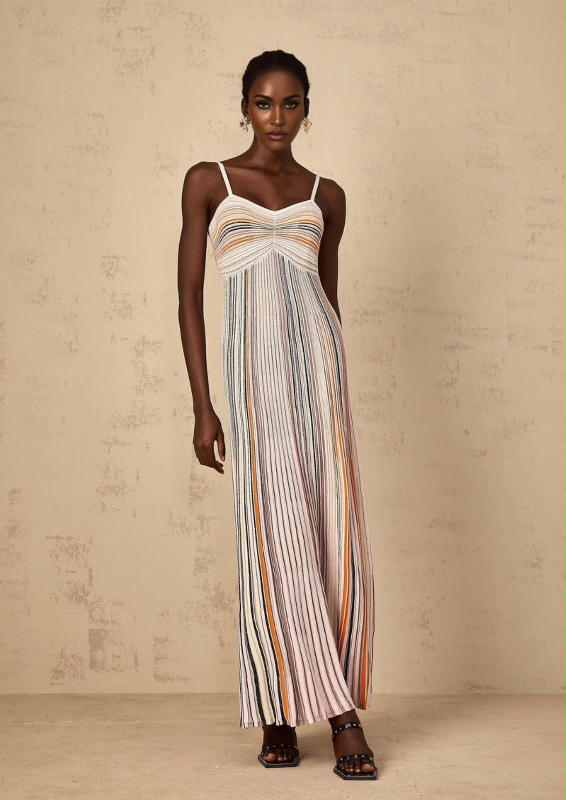 Missoni Dress - White & Orange