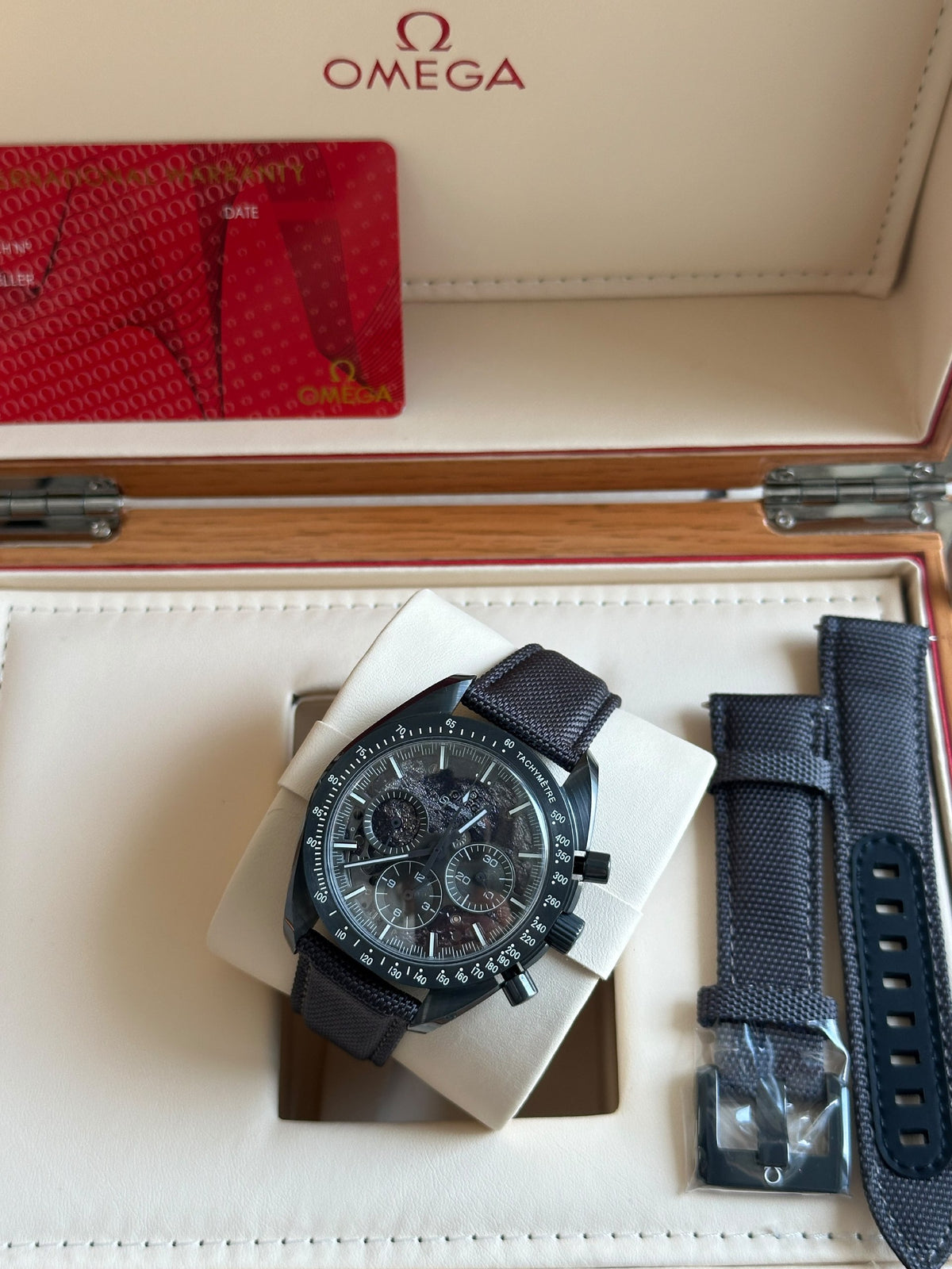 Omega Watch - Black
