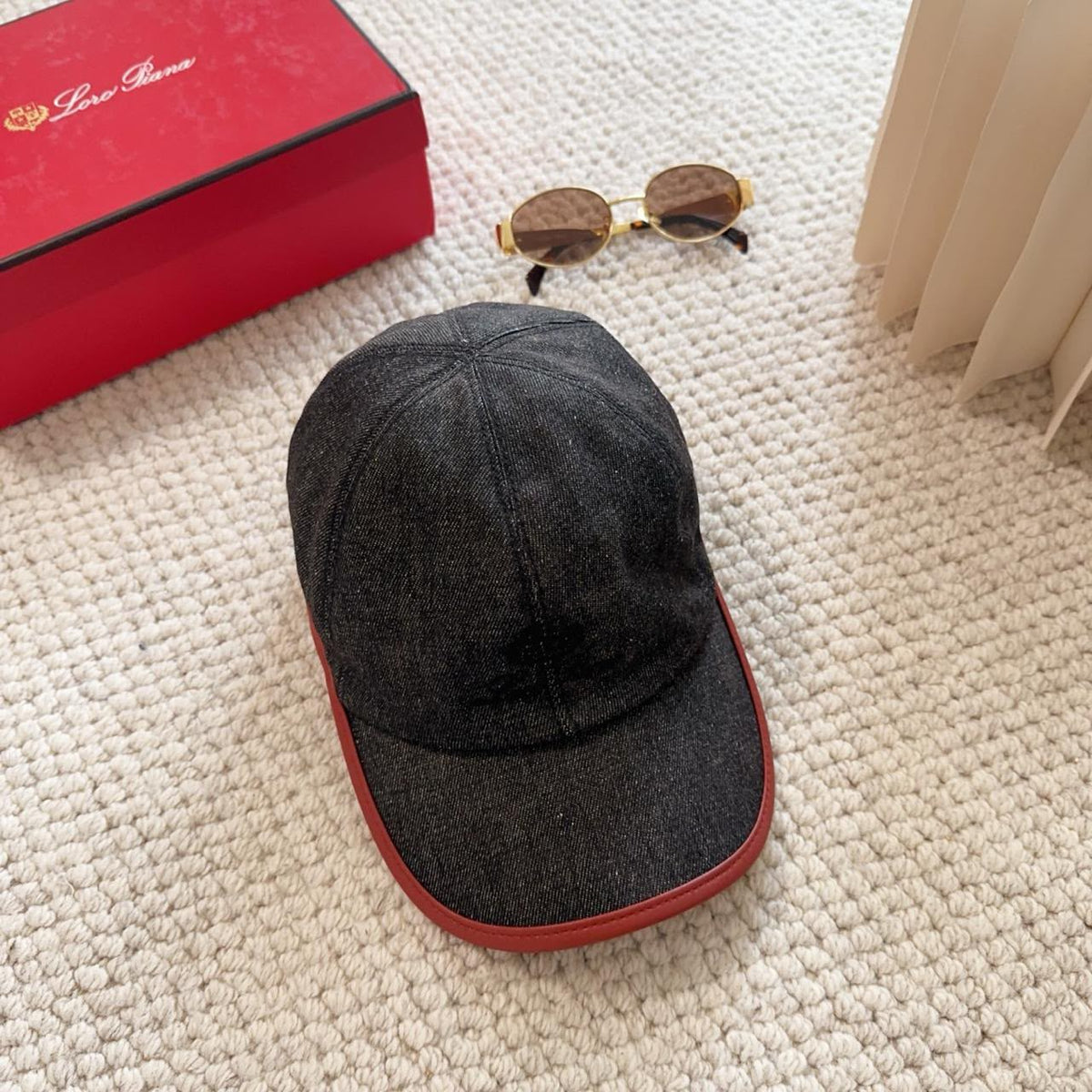 Loro Piana Cap - Dark Grey