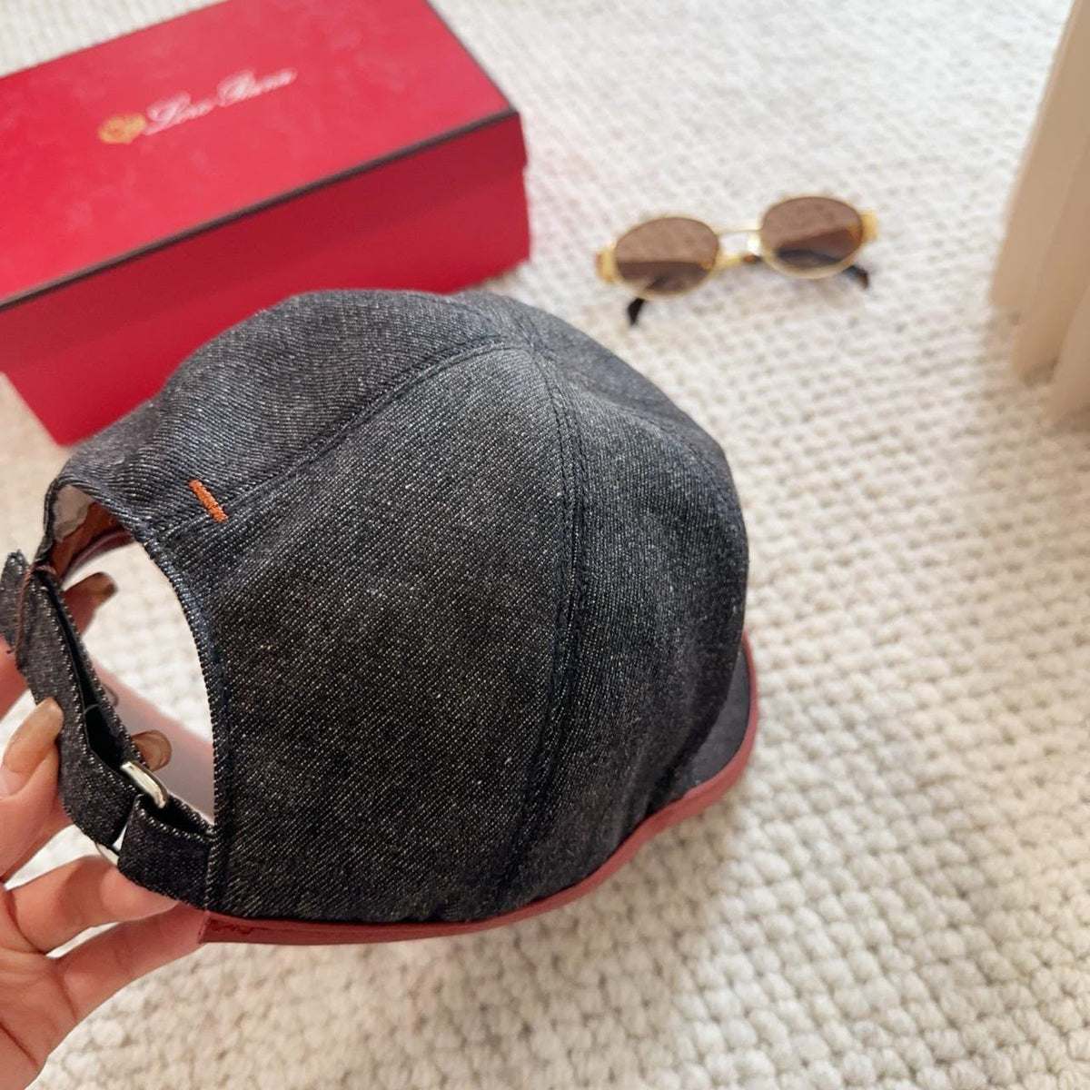 Loro Piana Cap - Dark Grey