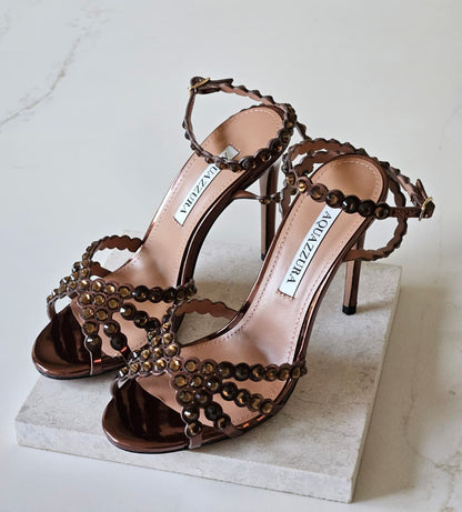 Aquazzura Heels - Brown