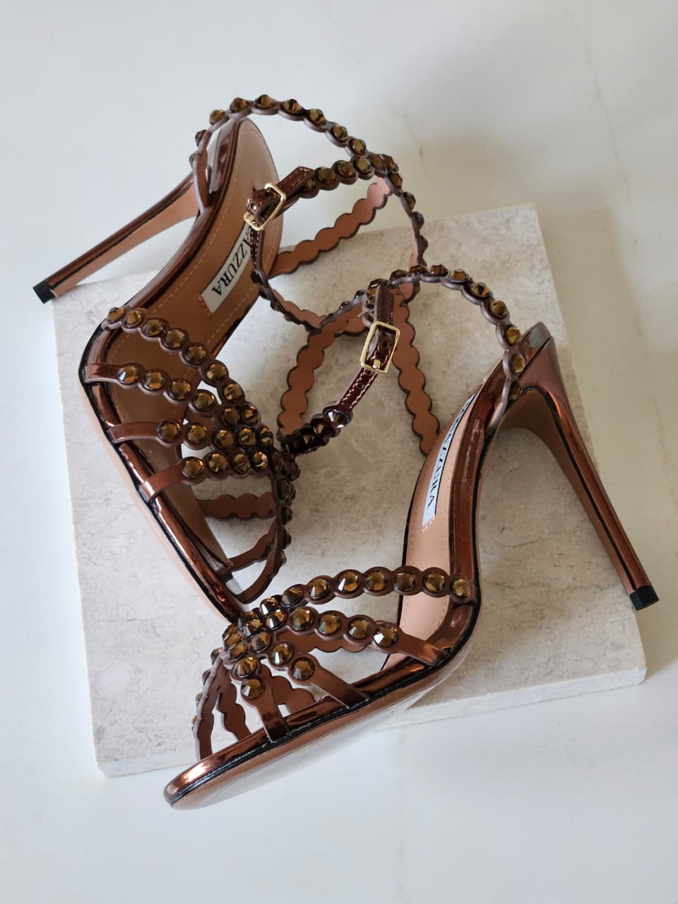 Aquazzura Heels - Brown