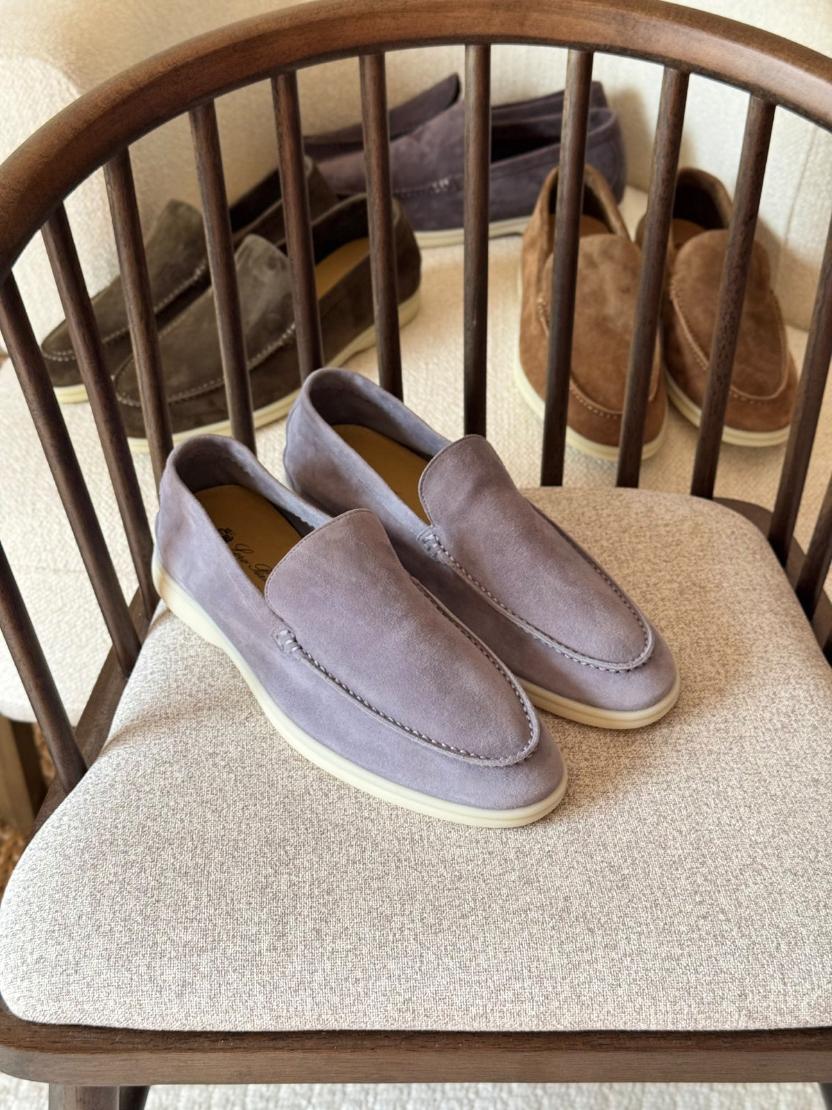 Loro Piana Loafers - Light Blue