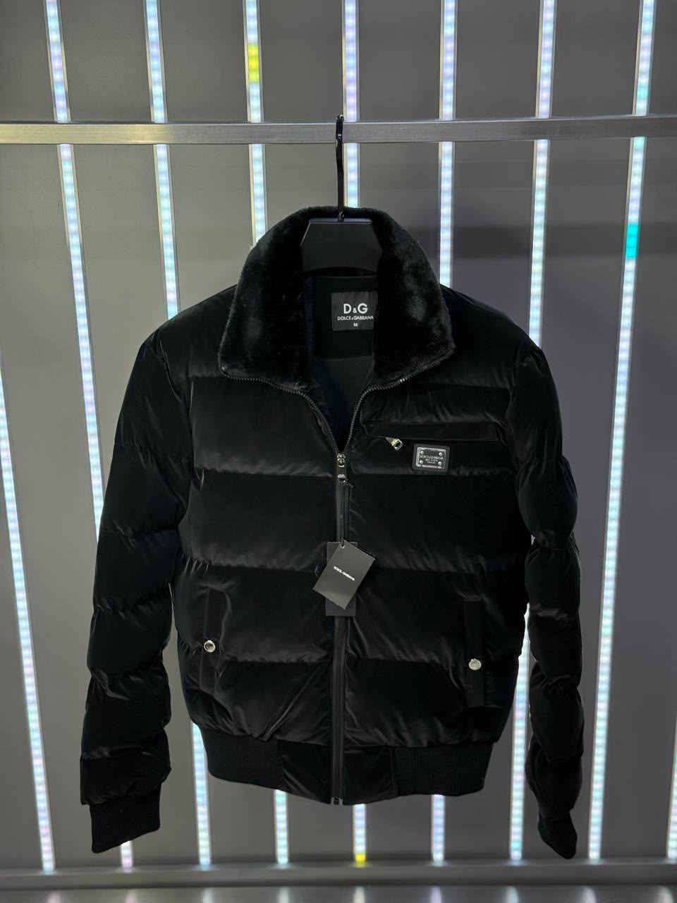 Dolce & Gabbana Puffer Jacket - Black