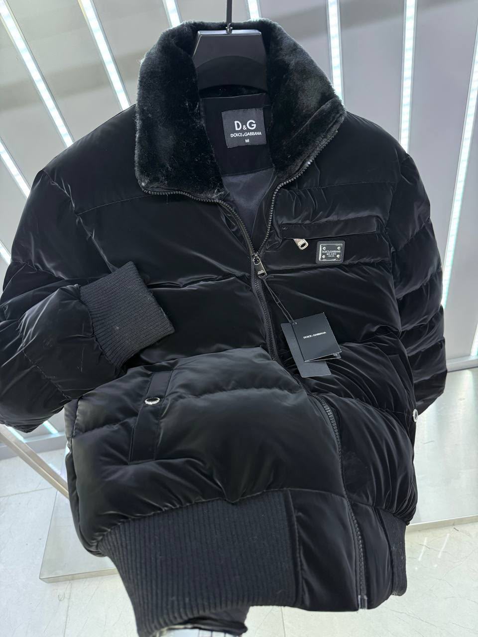 Dolce & Gabbana Puffer Jacket - Black