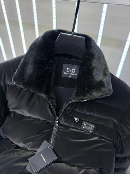 Dolce & Gabbana Puffer Jacket - Black