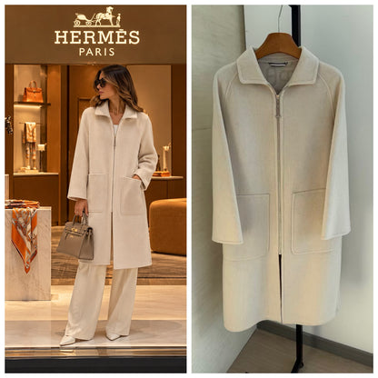 Hermès Coat - White