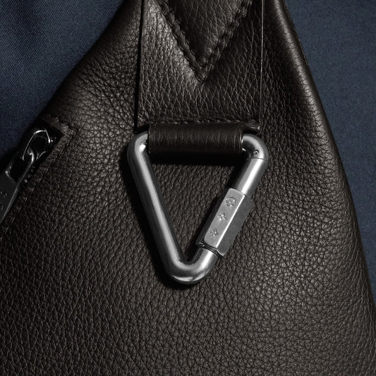 Louis Vuitton Triangle Sling Crossbody Bag - Black