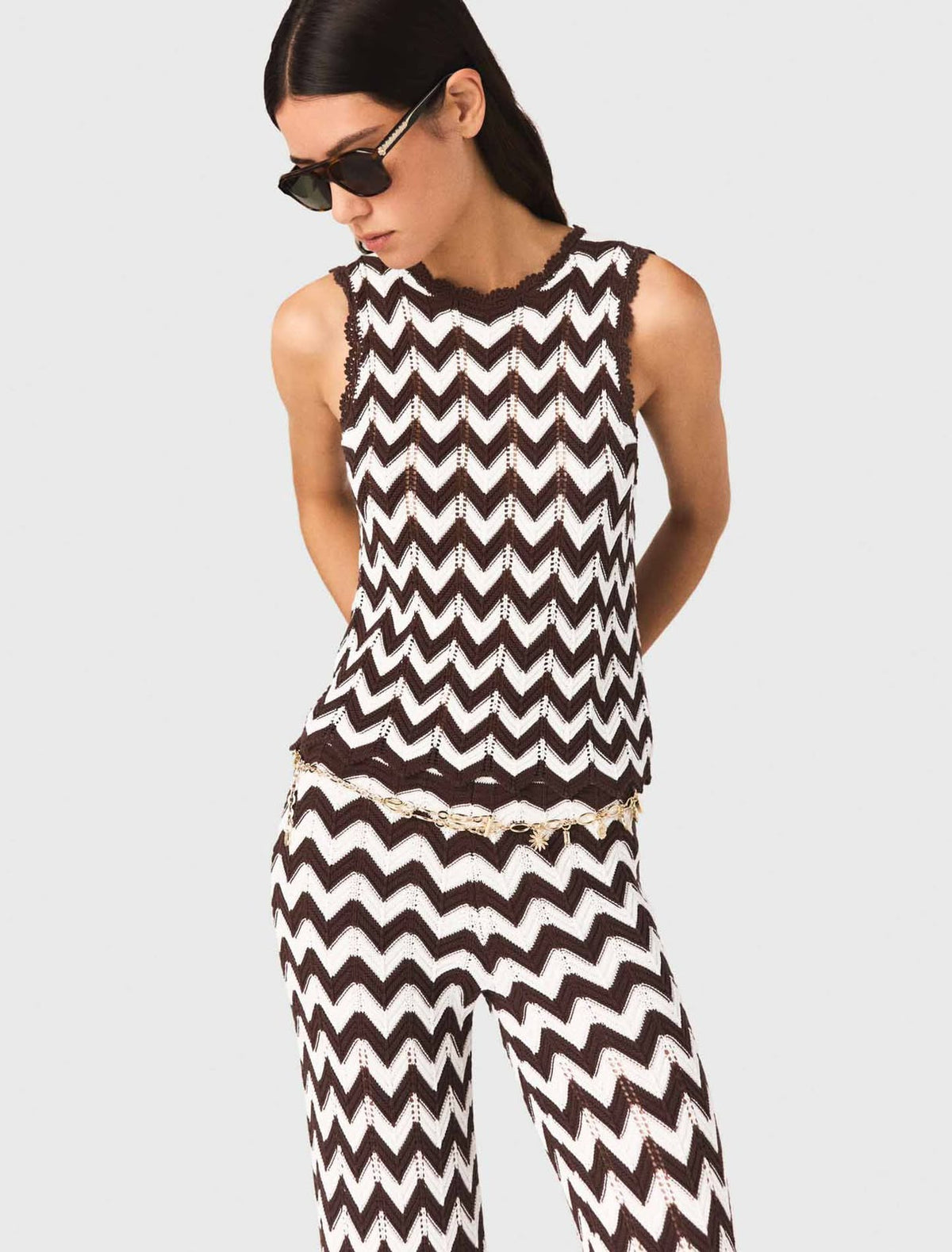 Maje Set - Brown