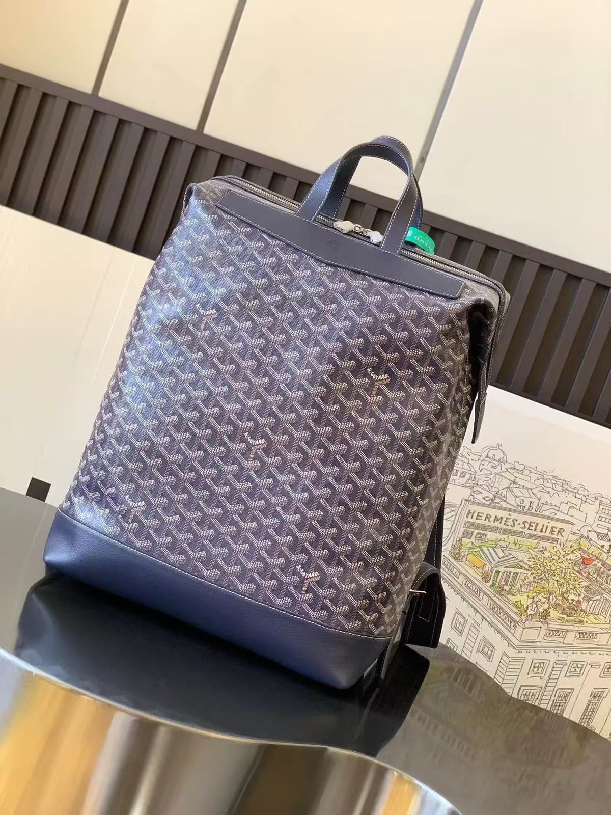 Goyard Backpack - Blue