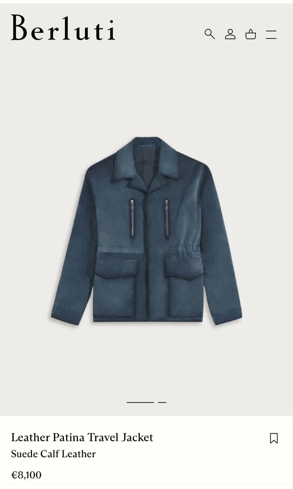 Berluti Jacket - Blue