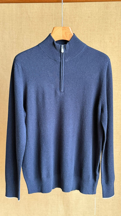 Loro Piana Polo Sweater - Navy