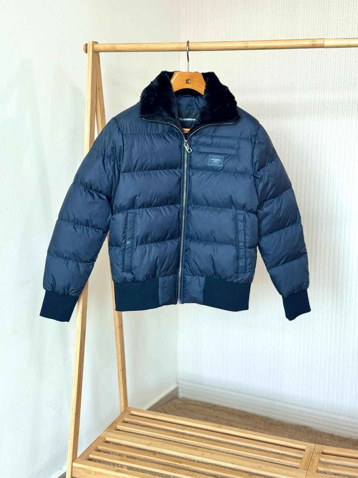 Dolce & Gabbana Puffer Jacket - Navy