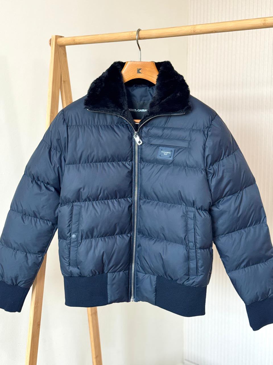 Dolce & Gabbana Puffer Jacket - Navy