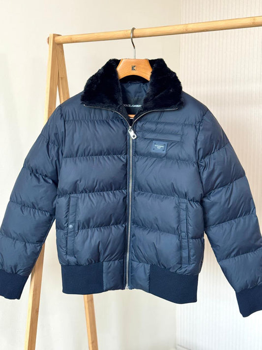 Dolce & Gabbana Puffer Jacket - Navy