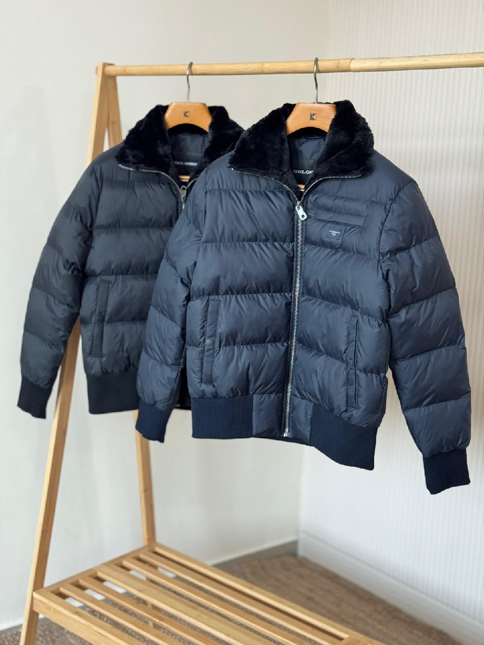 Dolce & Gabbana Puffer Jacket - Navy