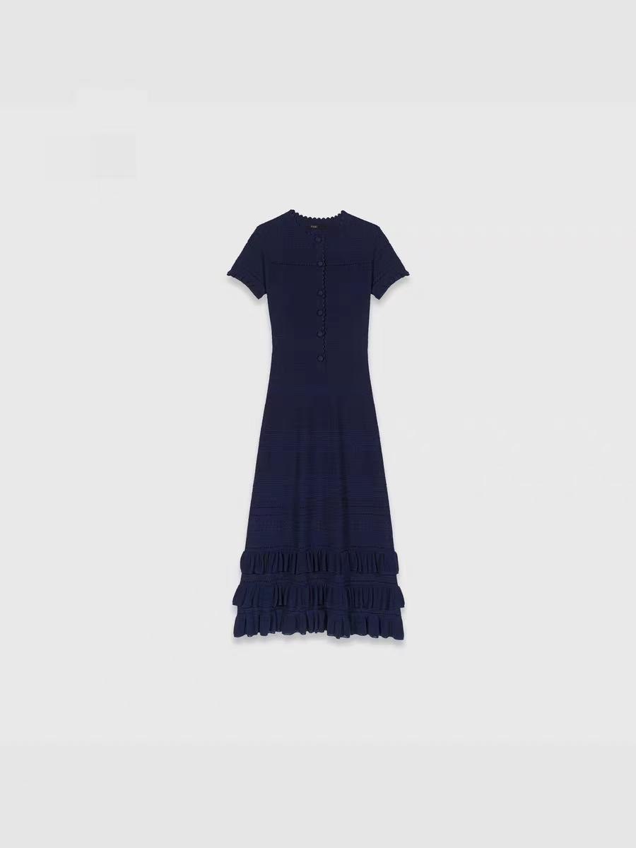 Maje Dress - Navy