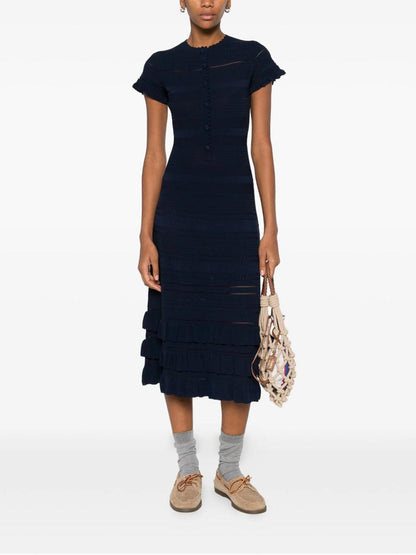 Maje Dress - Navy