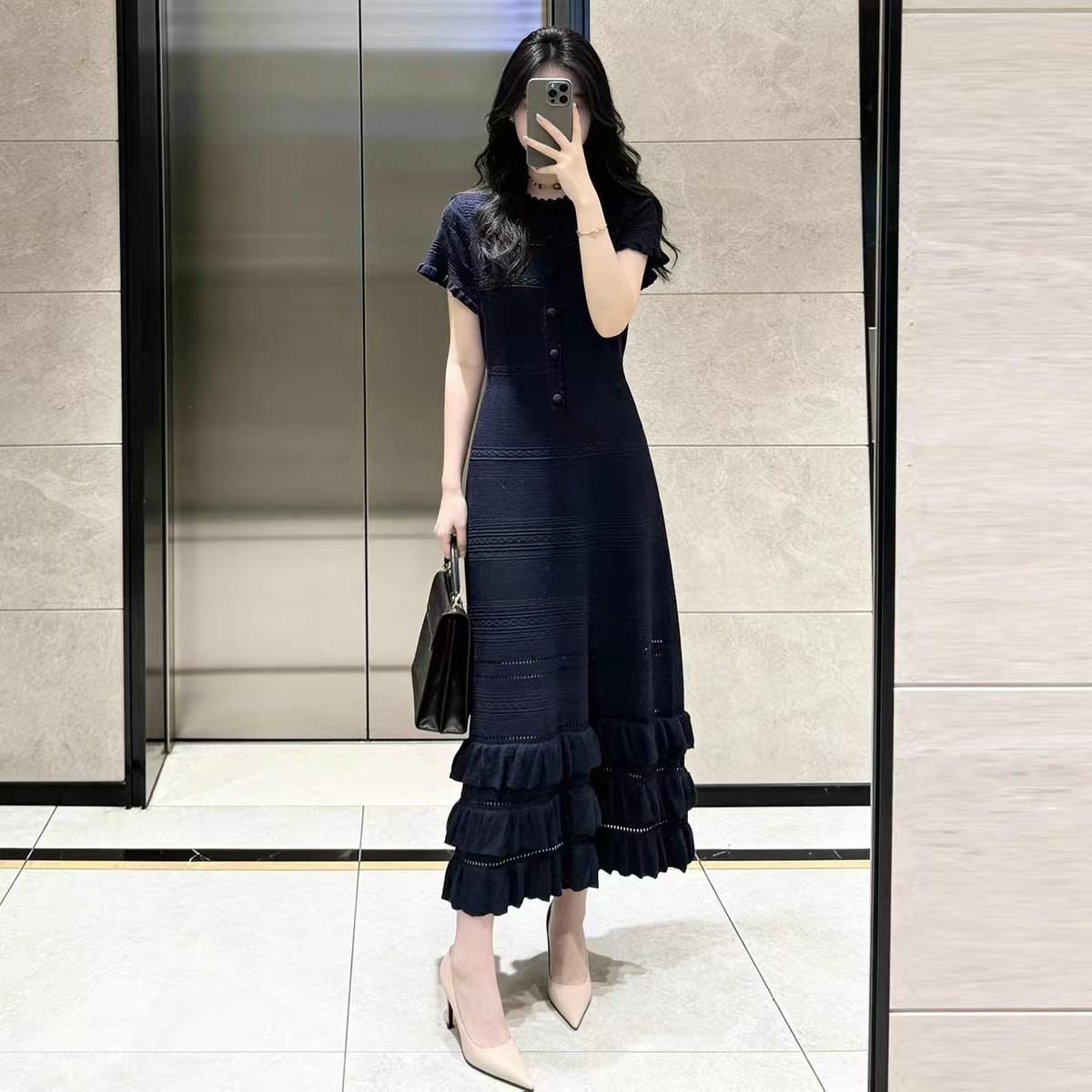 Maje Dress - Navy