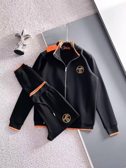 Hermès Zip-Front Tracksuit - Black