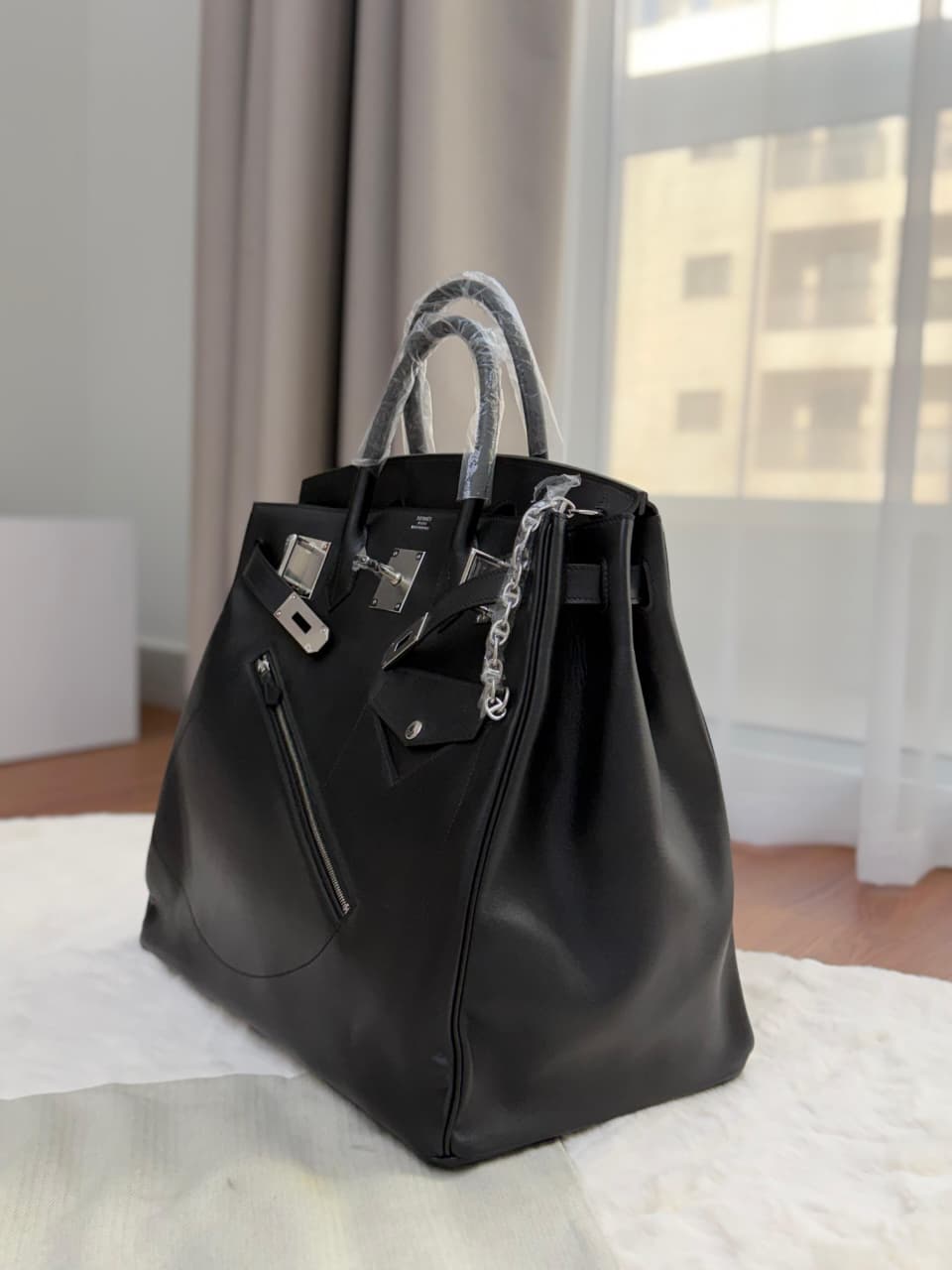 Hermès Handbag Rock - Black