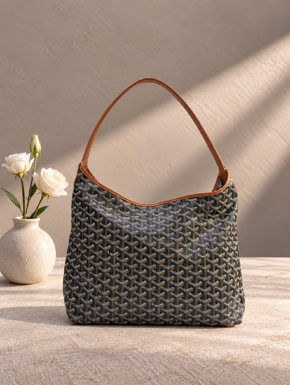 Goyard Slouchy Shoulder Bag - Brown Monogram