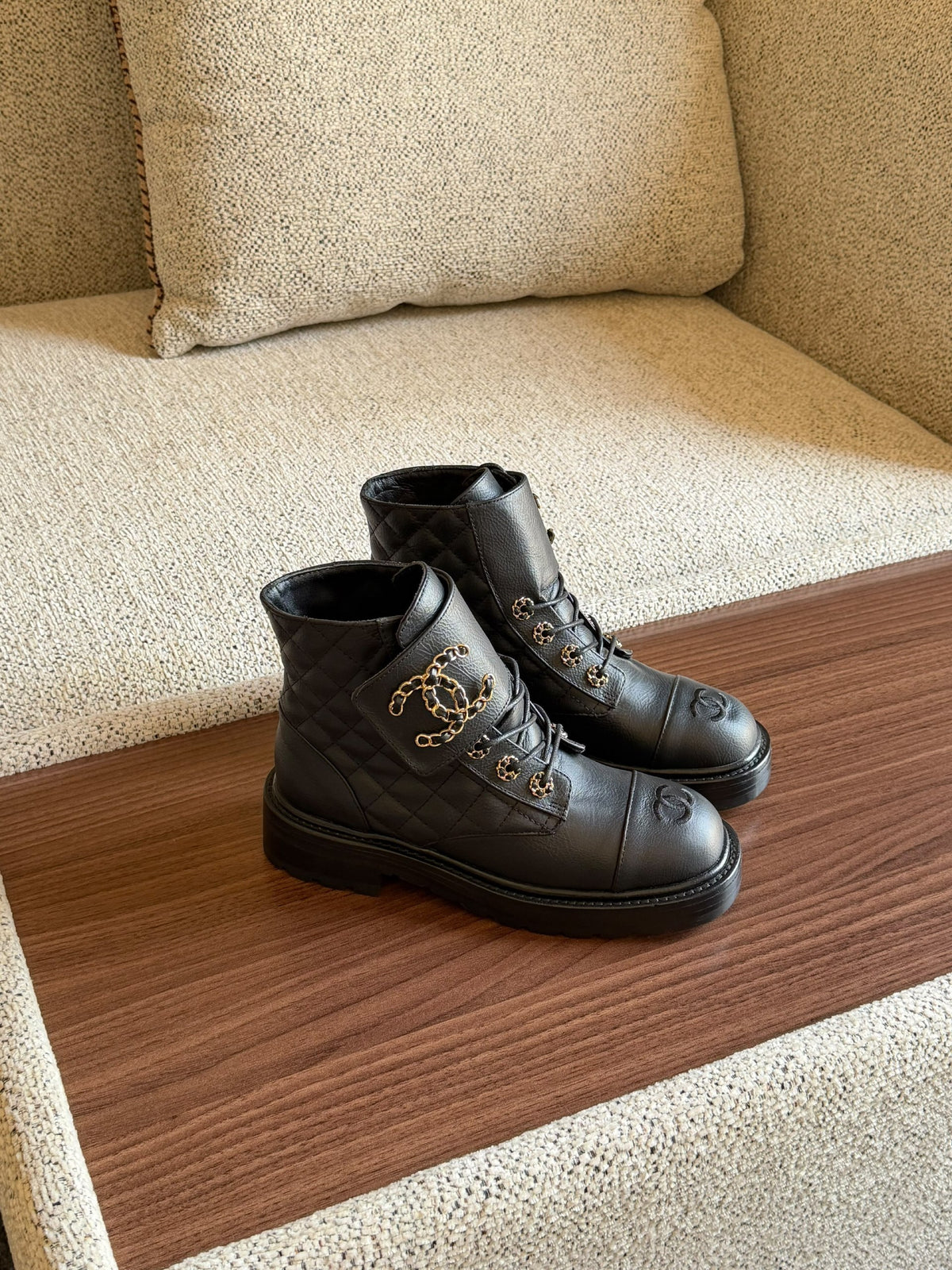 Chanel Boots - Black