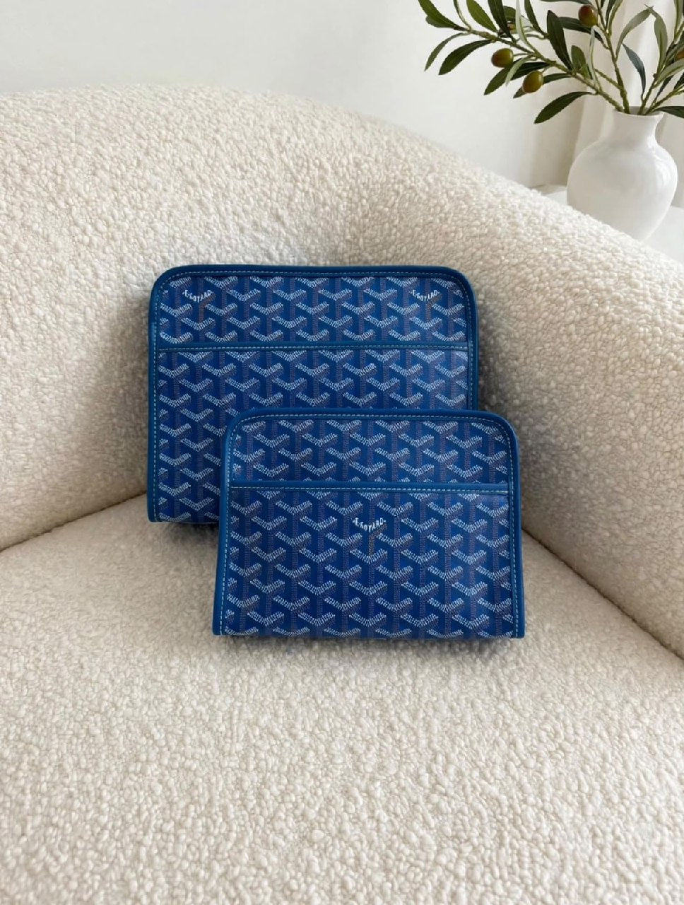Goyard Clutch - Blue